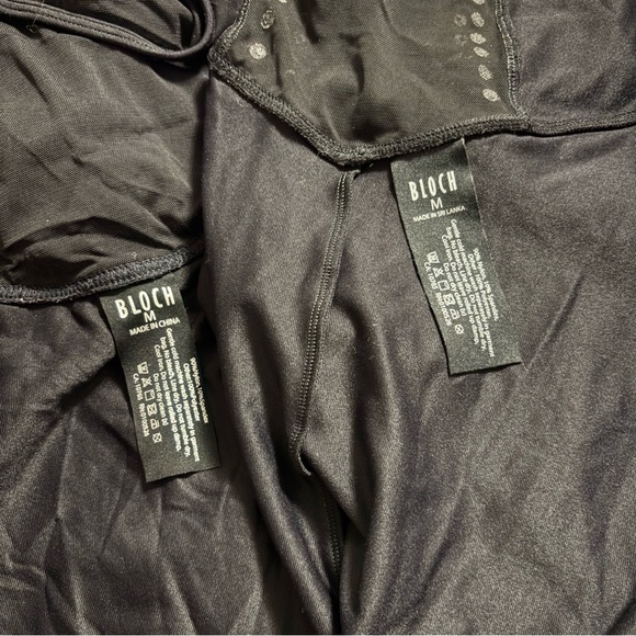 Bloch Black Dancewear - set of two size medium ballet leotards - Picture 3 of 3